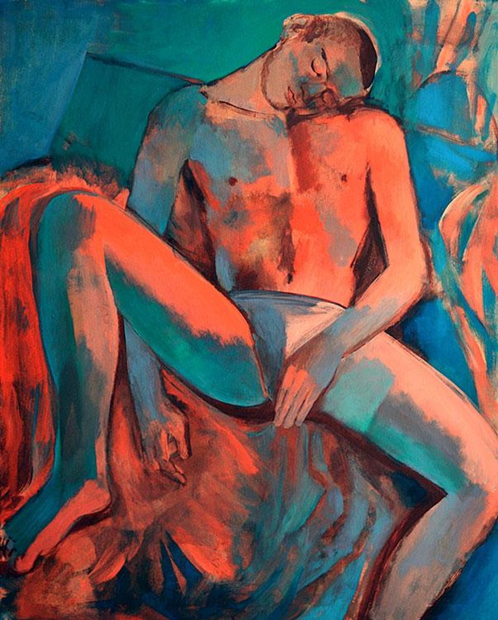 Red Nude, 2016