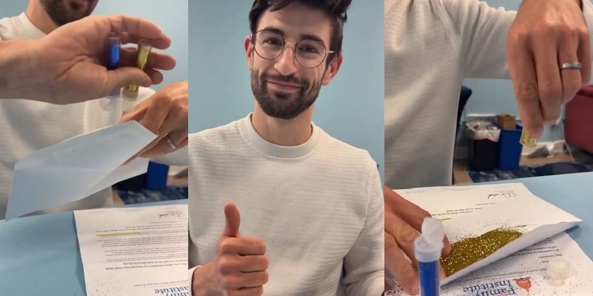 Illinois Democratic candidate glitter bombs anti-LGBTQ+ Christian group