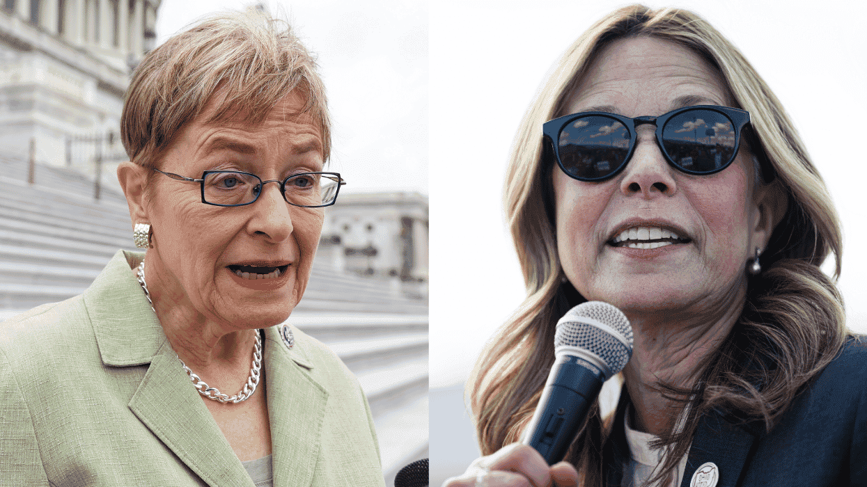 Representative Marcy Kaptur and Democratic governor candidate Amy Acton