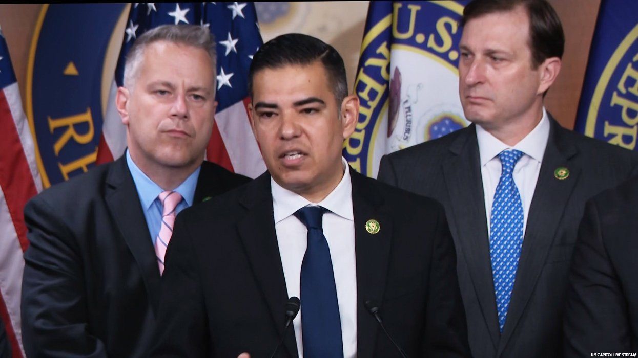 Reps. Eric Sorensen, Robert Garcia and Daniel Goldman