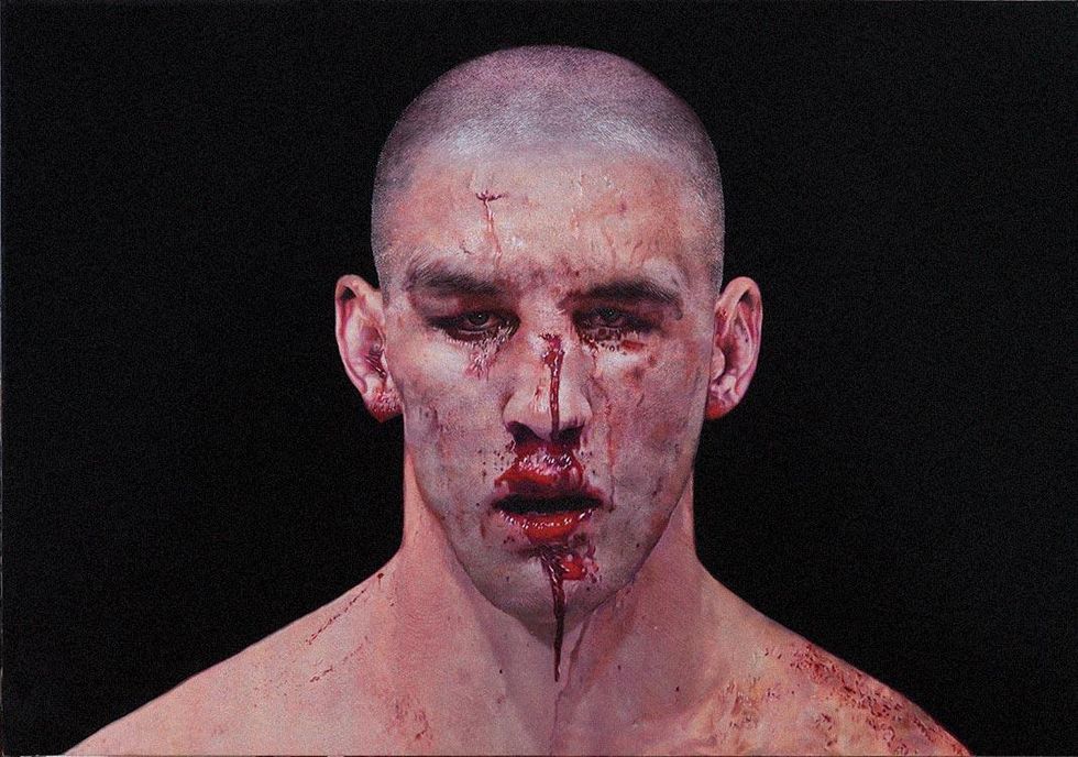 Resignation, 2016, oil on canvas 140x200cm