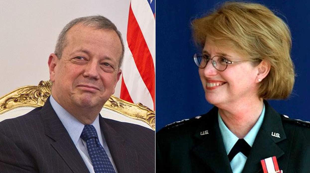 Retired Generals John Allen and Claudia Kennedy