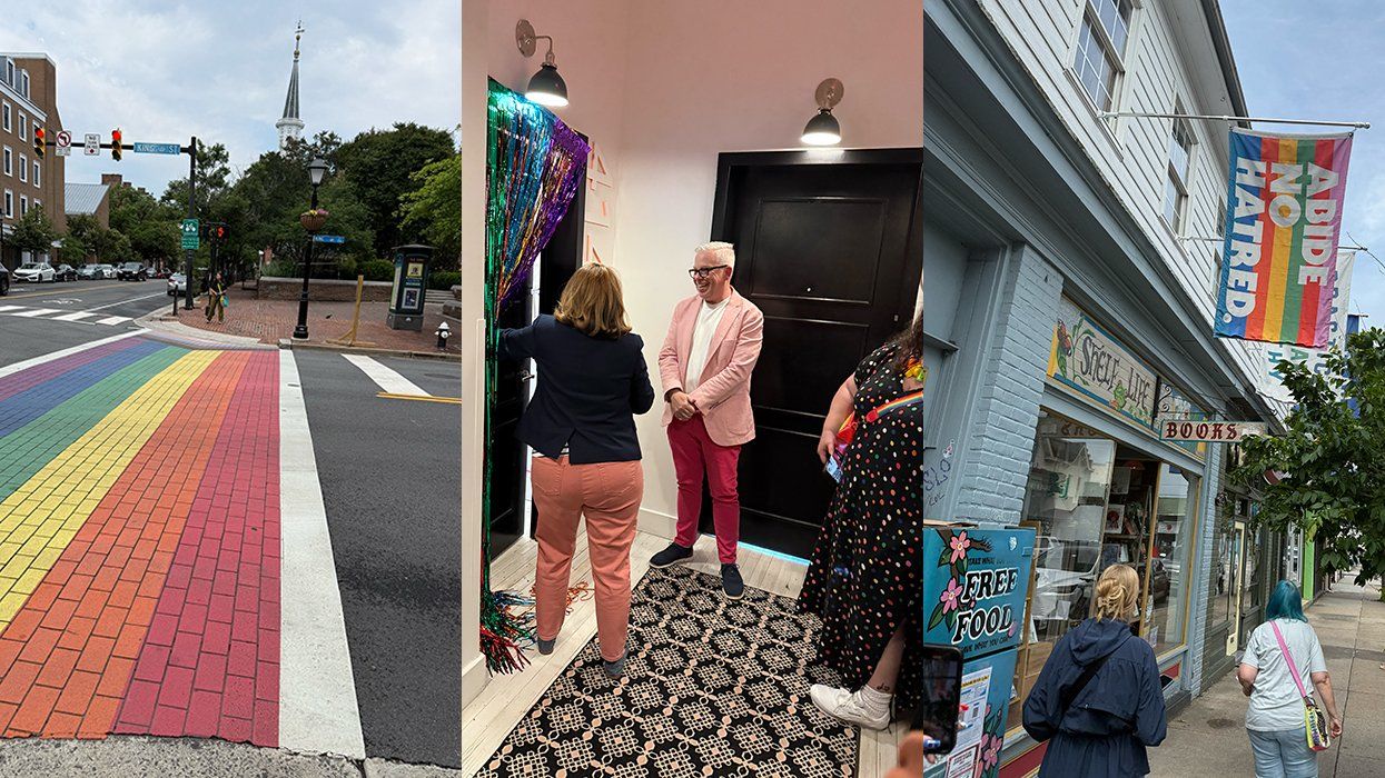 Richmond VA to Arlington trip LGBTQ Pride month press tour