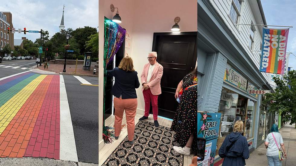 Richmond VA to Arlington trip LGBTQ Pride month press tour