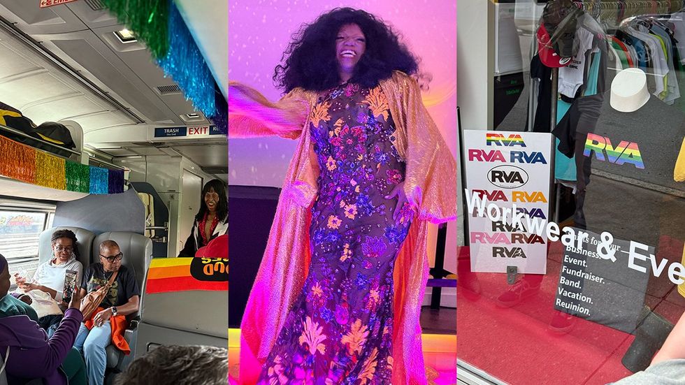 Richmond VA to Arlington trip LGBTQ Pride month press tour