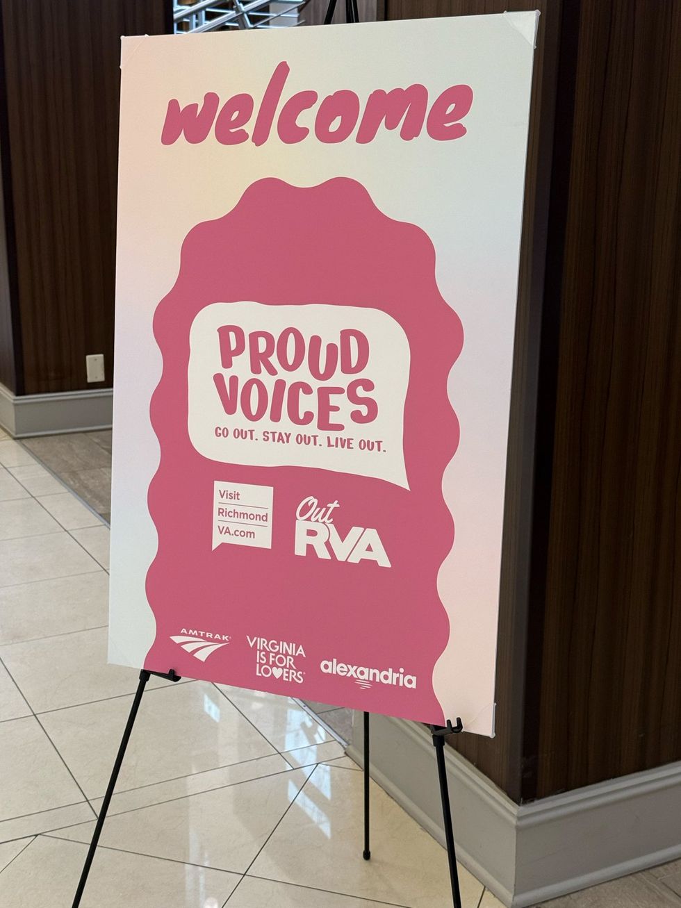 Richmond VA to Arlington trip LGBTQ Pride month press tour