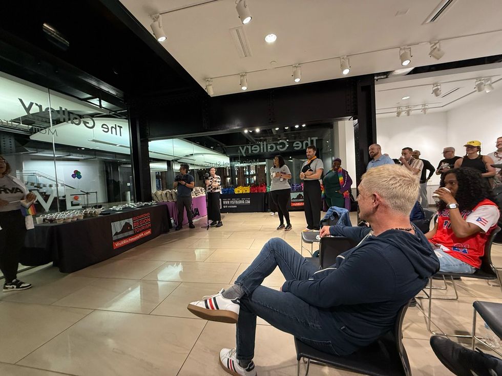 Richmond VA to Arlington trip LGBTQ Pride month press tour