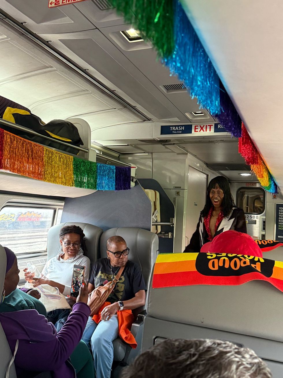 Richmond VA to Arlington trip LGBTQ Pride month press tour