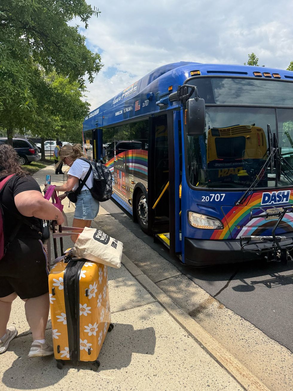 Richmond VA to Arlington trip LGBTQ Pride month press tour