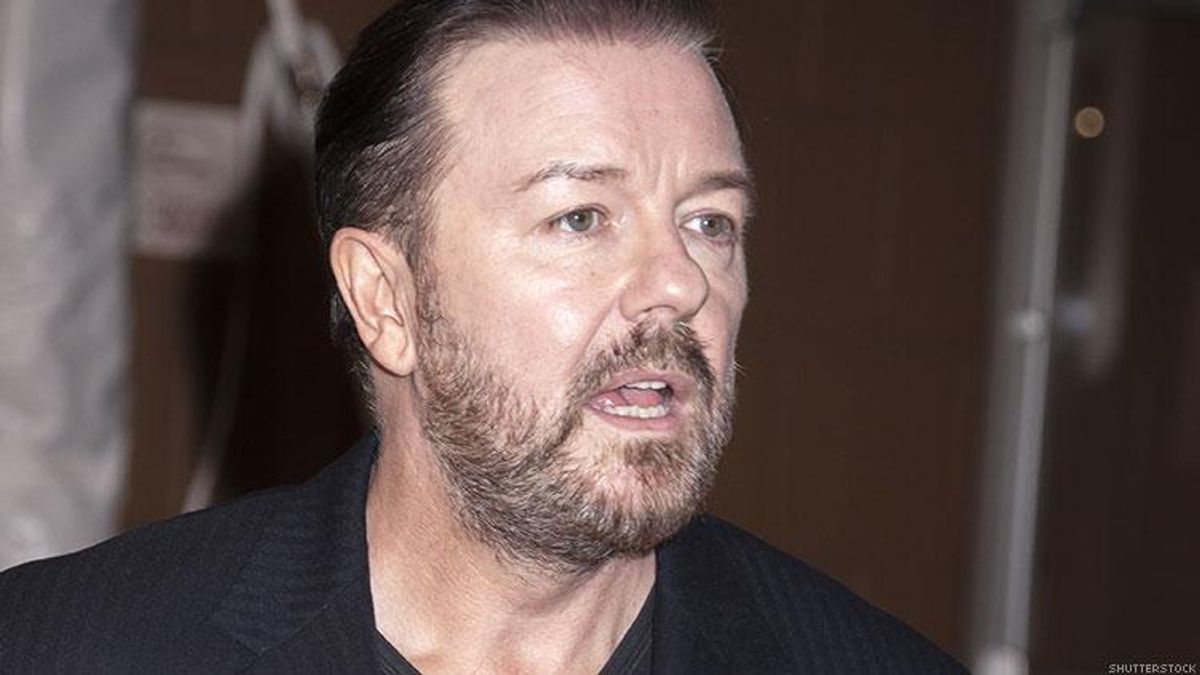 Ricky Gervais transphobia material.