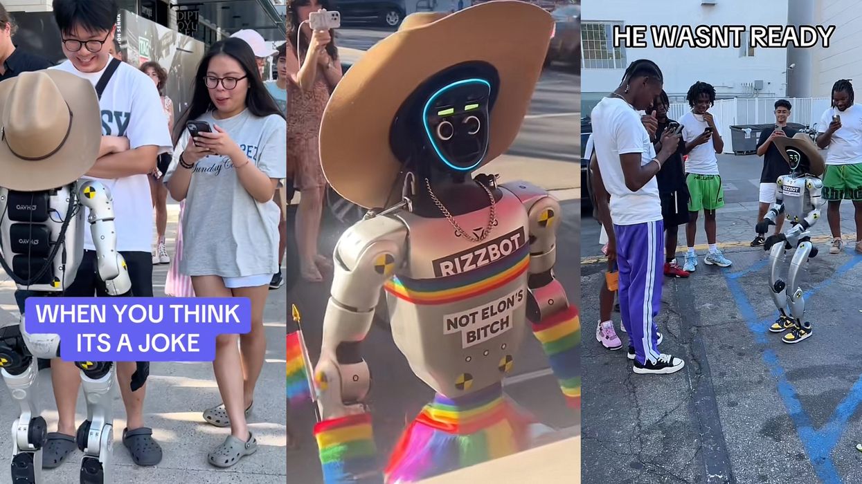 Meet the gay robot 'Rizzbot' who has MAGA in another spiral