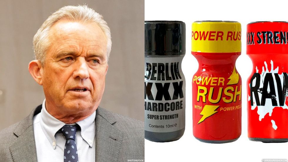Robert F. Kennedy Jr. and poppers