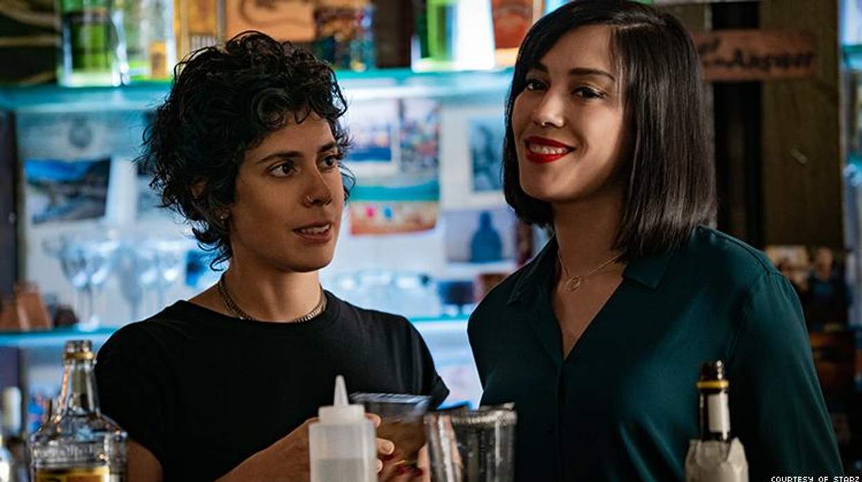 Roberta Calindrez and Mishel Prada