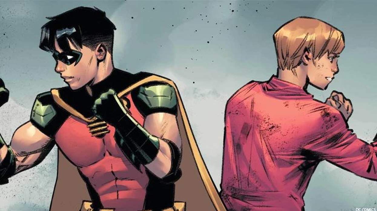 Robin and Bernard in DC Comics