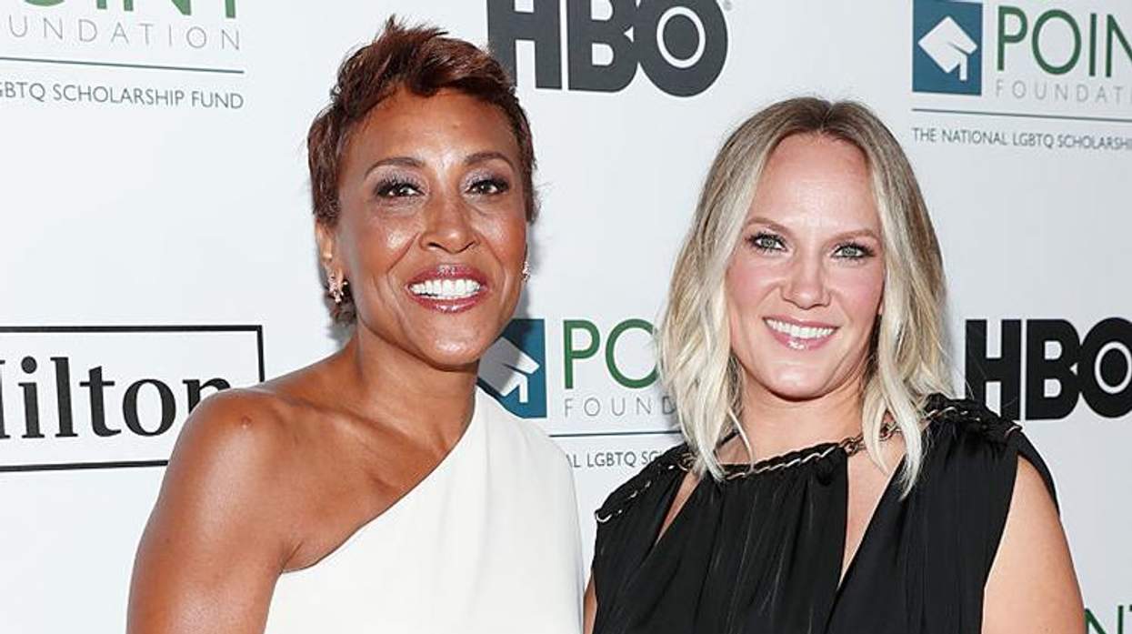 Robin Roberts and Amber Laign