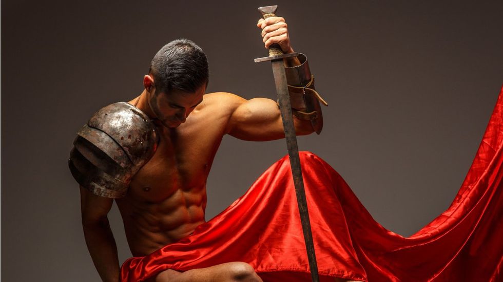 Roman soldier model