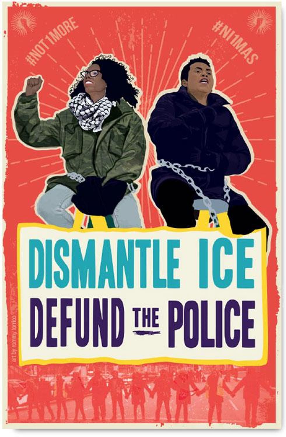 Rommy Torrico, "Dismantle Ice", 2016