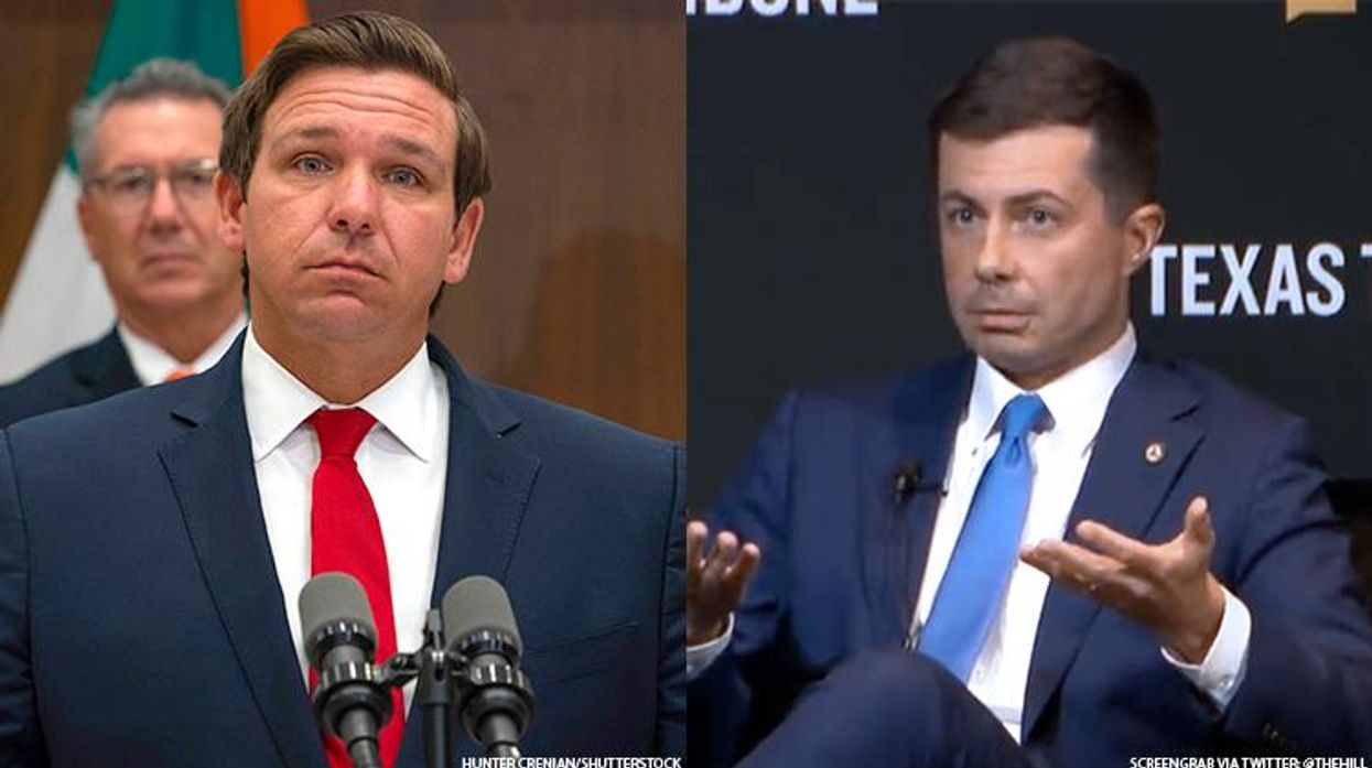 Ron DeSantis and Pete Buttigieg