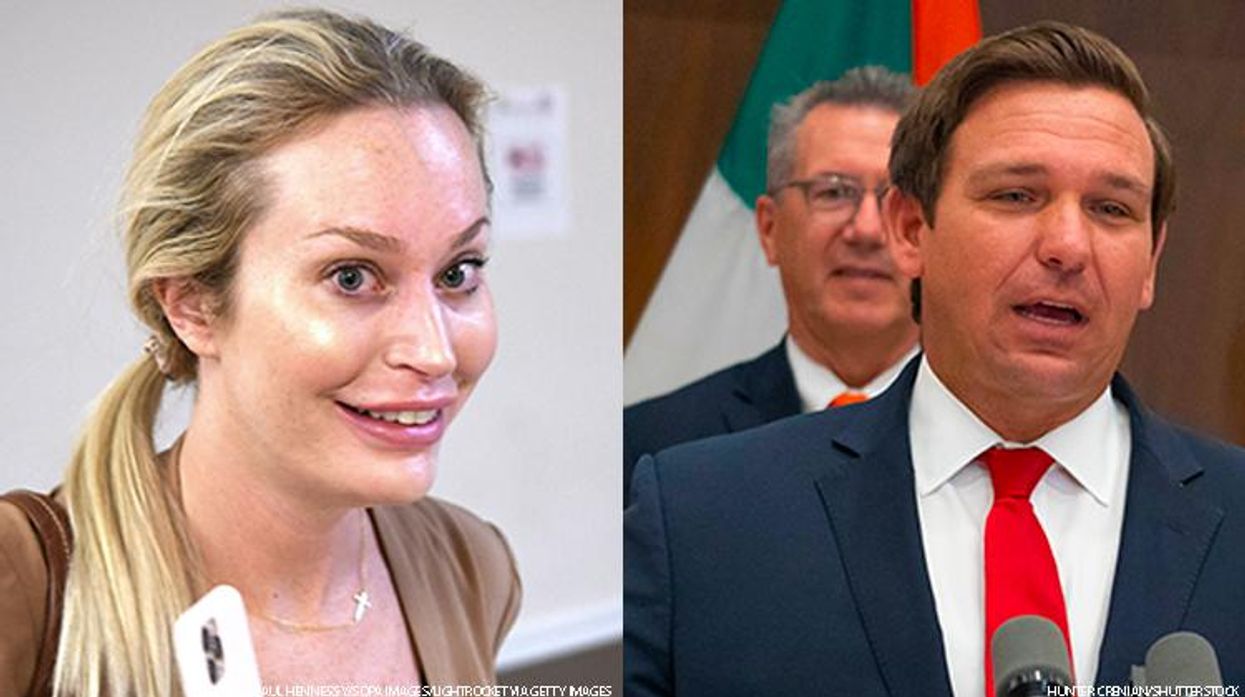 Ron DeSantis and press secretary