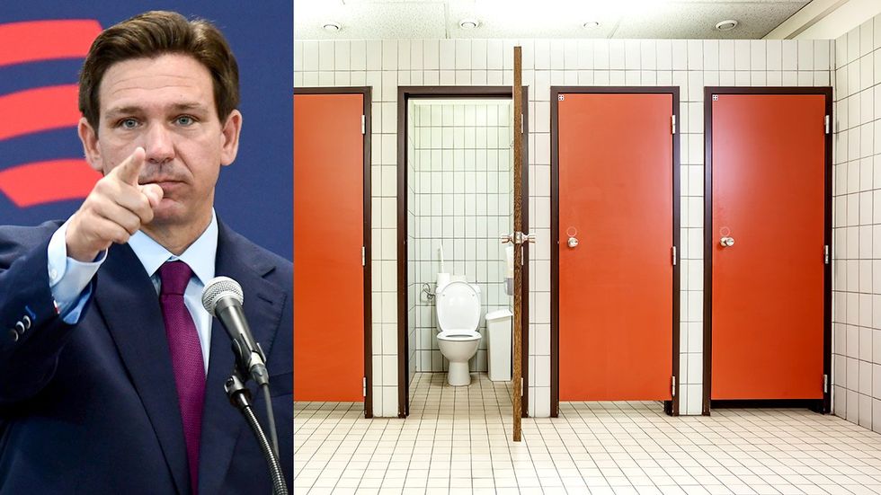 Ron DeSantis Governor Florida enact controversial anti transgender bathroom law restrict access public facilities wave vigilante actions into private establishments