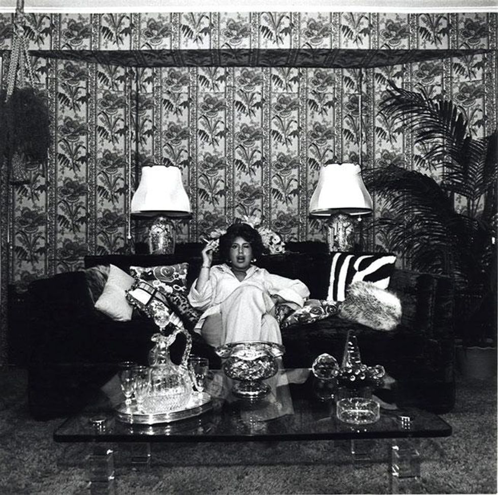 Ronda Winking With a Cigarette, The Mystery Club, Seaford, NY, June 1975