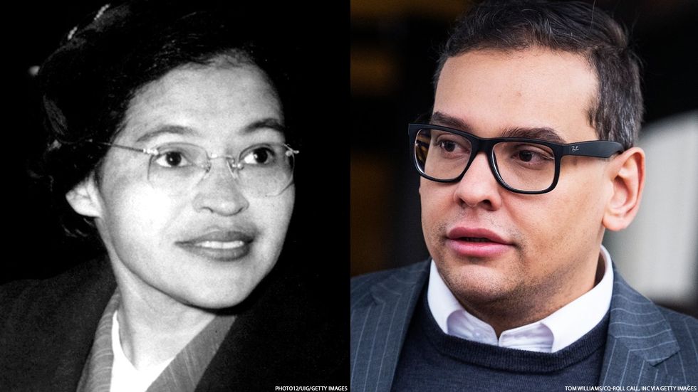 Rosa Parks and George Santos