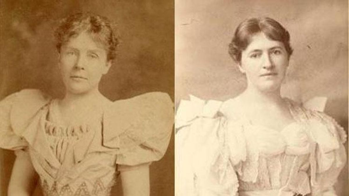 Rose Cleveland and Evangeline Simpson Whipple via Wikimedia Commons