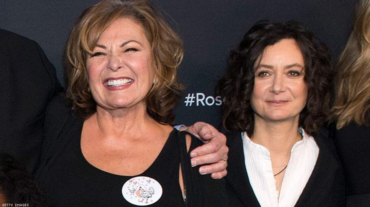 Roseanne Barr Blames Sara Gilbert for Being Fired Over Racist Tweet