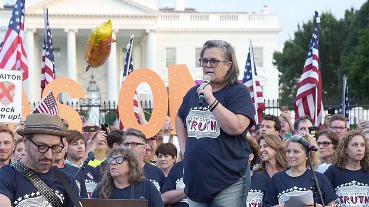 Rosie O'Donnell Calls Out the Media and Trump