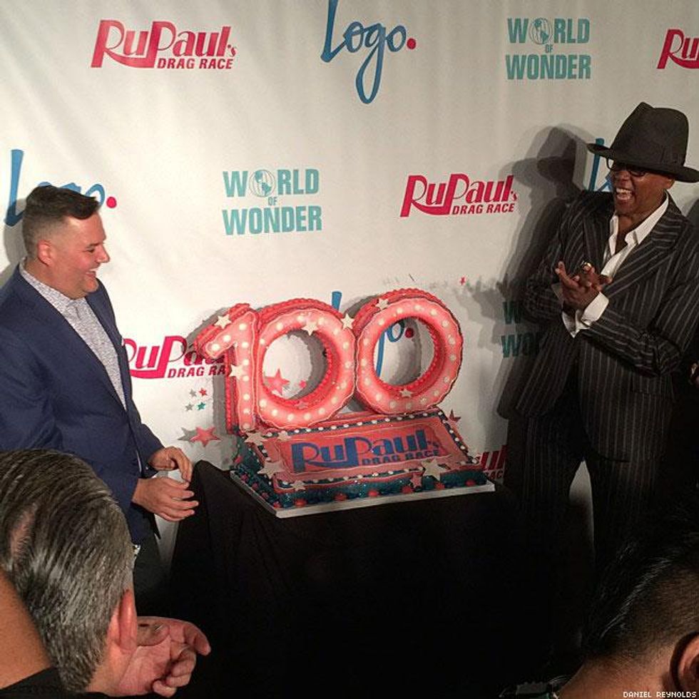 Ross Mathews and RuPaul