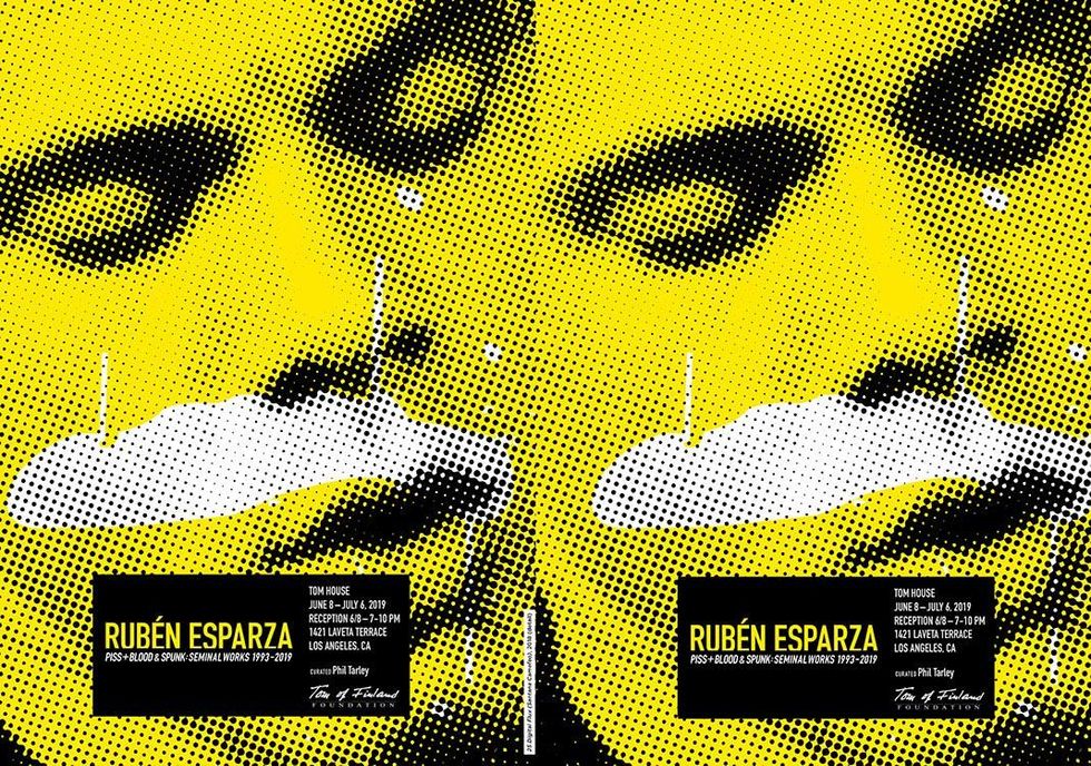 Rub\u00e9n Esparza combines the skills of a multi-media artist and the insight of a gifted curator to synergize intensely cross-referential artworks.