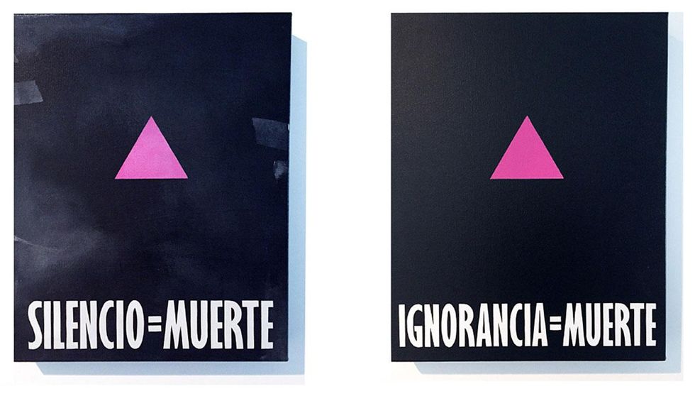 Ruben Esparza SILENCIO-MUERTE/IGNORANCIA=MUERTE, 2012