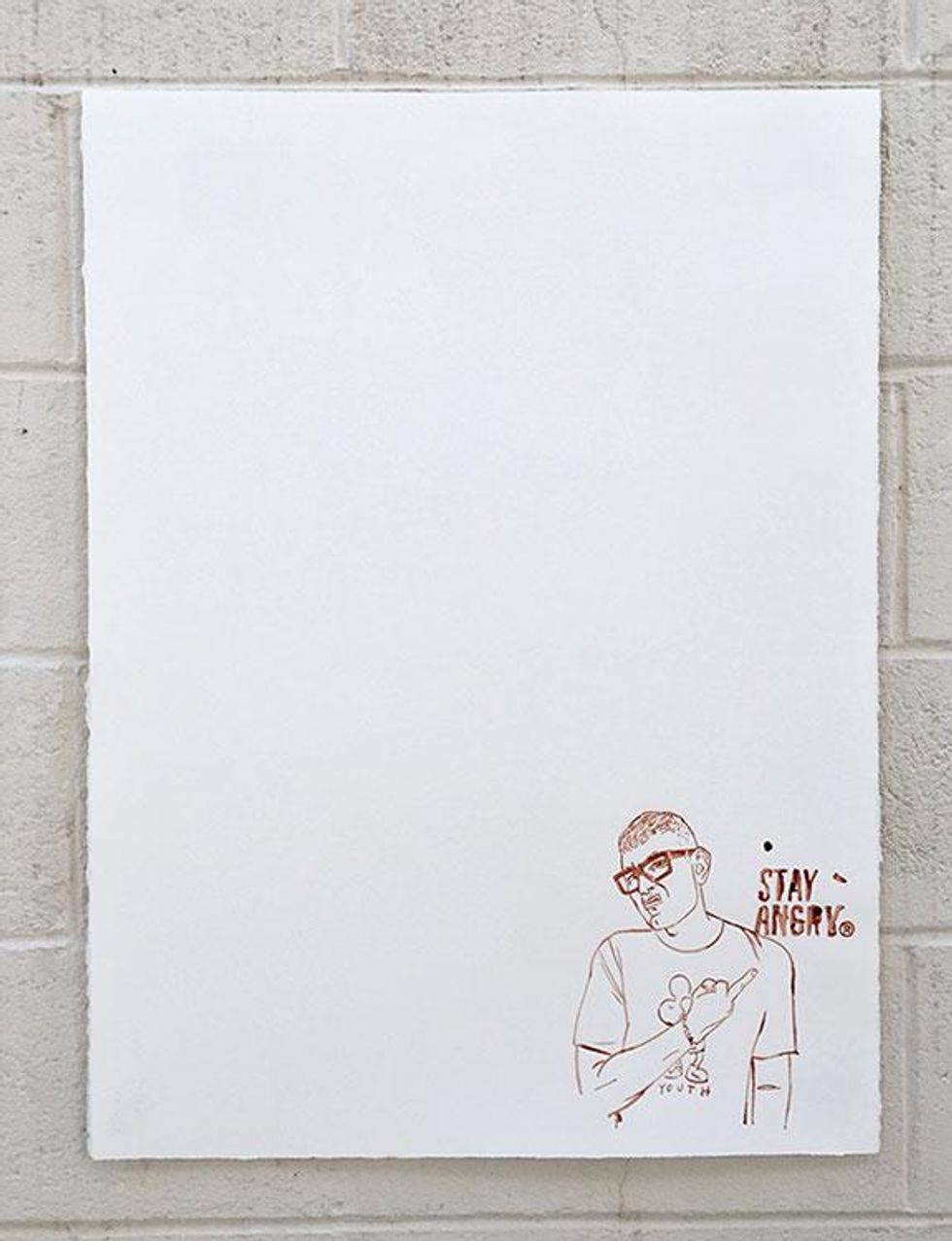 Ruben Esparza, "Stay Angry\u00ae", 2016