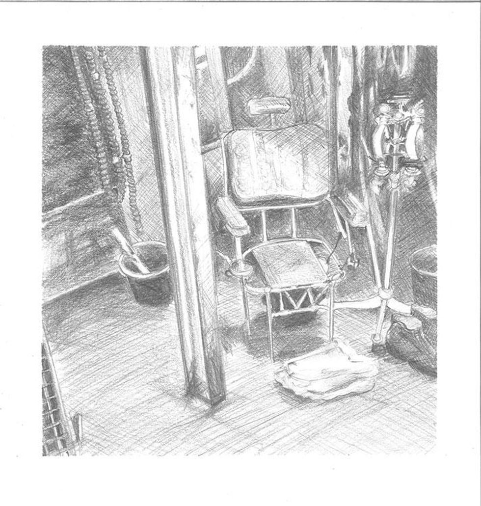 Rudi Bleys, "After the Polaroids of RH, No.1"