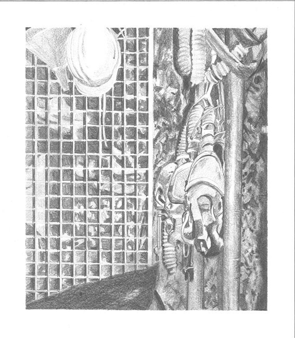 Rudi Bleys, "After the Polaroids of RH, No.2"