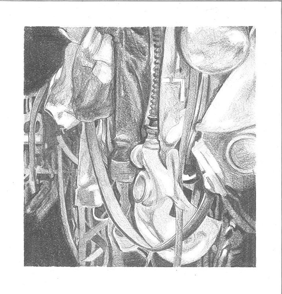 Rudi Bleys, "After the Polaroids of RH, No.3"