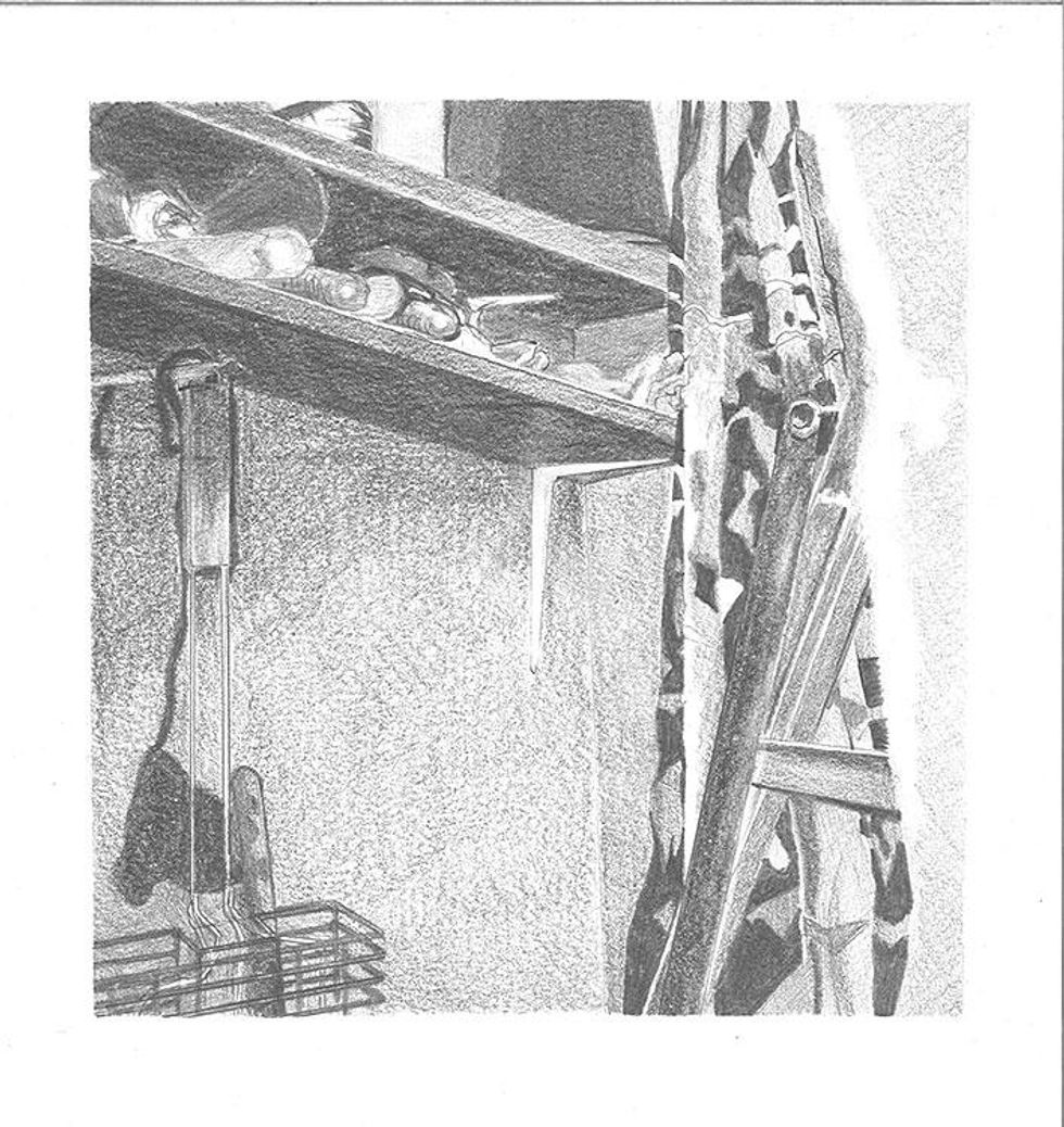 Rudi Bleys, "After the Polaroids of RH, No.4"