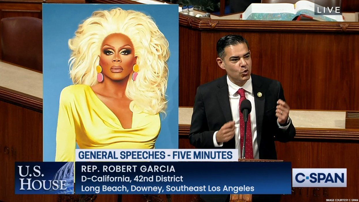 RuPaul and Robert Garcia