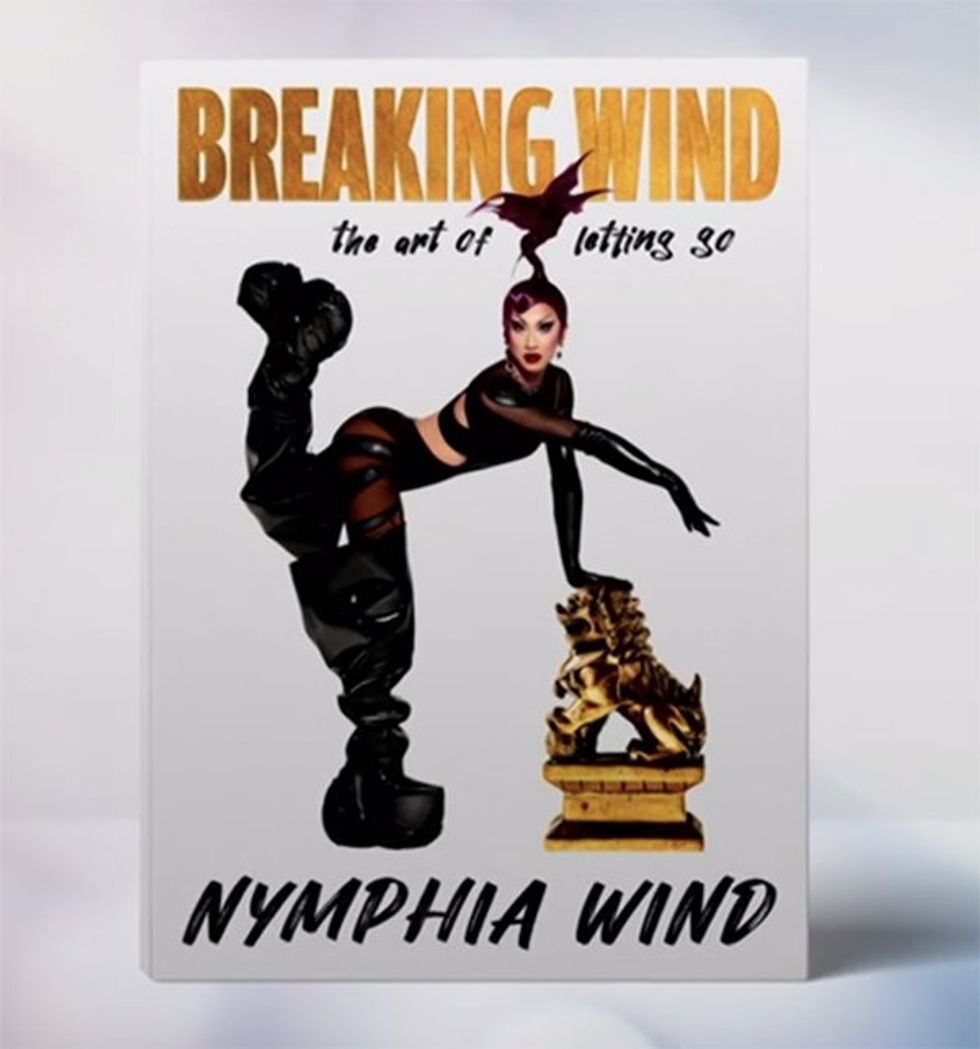 rupauls Drag Race season 16 winner Nymphia Wind fictional book cover