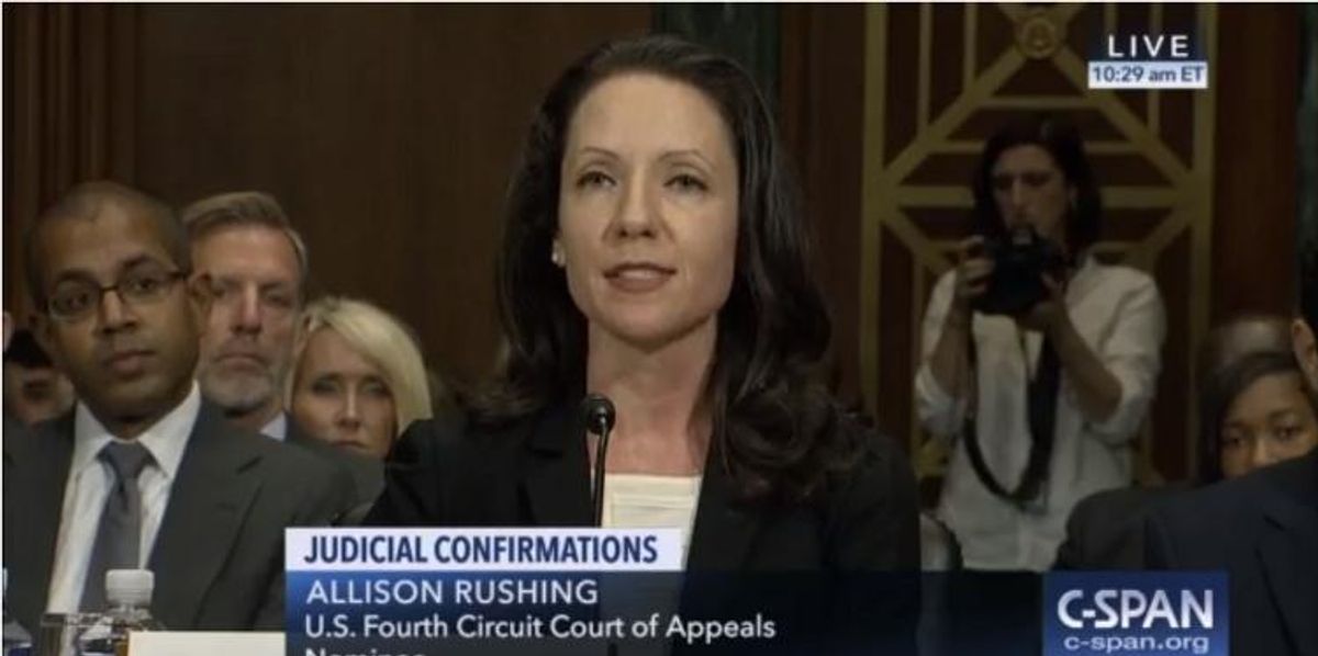 SCOTUS Finalist Allison Jones Rushing Interned for Antigay Hate Group