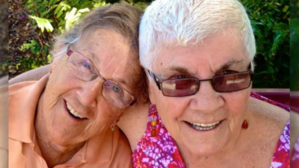 Ruthie Berman and her wife, Connie Kurtz