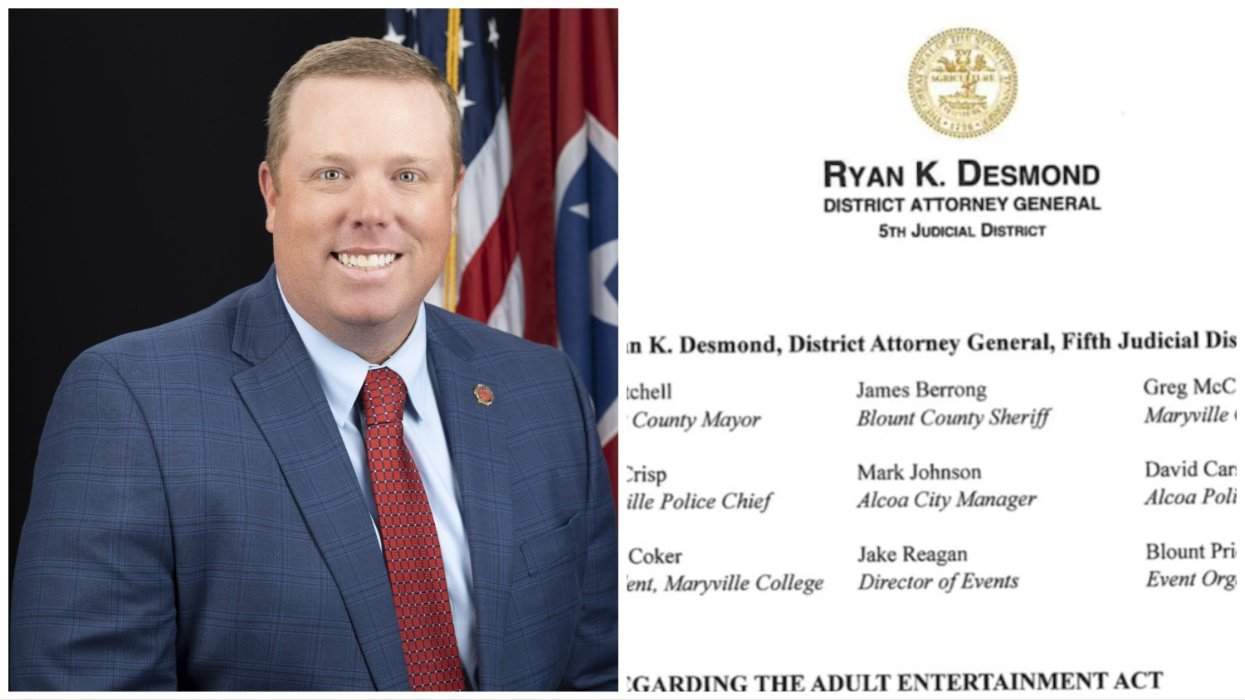 Ryan Desmond and letter