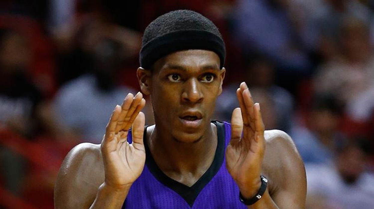 Sacramento Kings guard Rajon Rondo