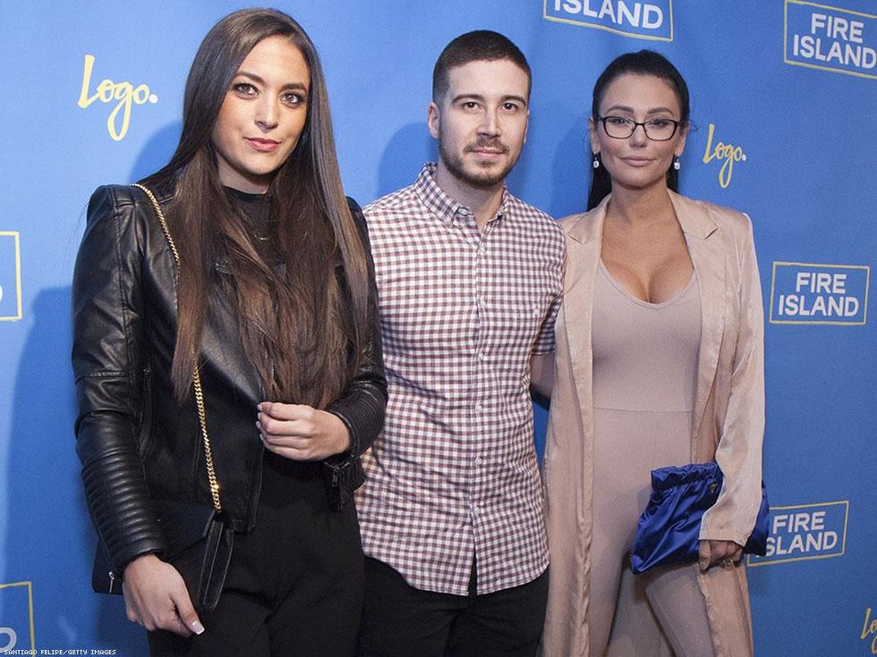 Sammi Giancola, Vinny Guadagnino and JWOWW