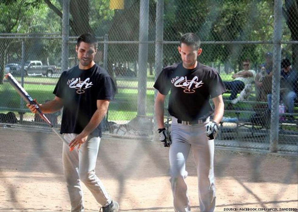 Take Us Out to The Gay Softball Leagues
