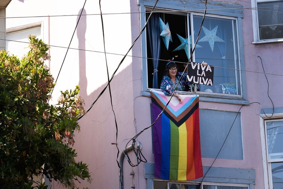 San Francisco Dyke March Protest LGBTQIA Pride Weekend 2025