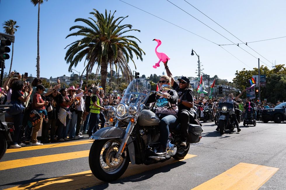 San Francisco Dyke March Protest LGBTQIA Pride Weekend 2025