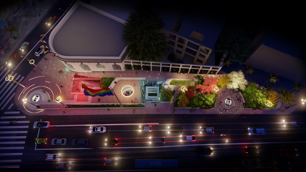 San Francisco Harvey Milk Plaza upgrade rendering