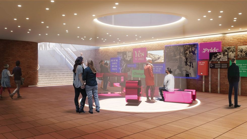 San Francisco Harvey Milk Plaza upgrade rendering