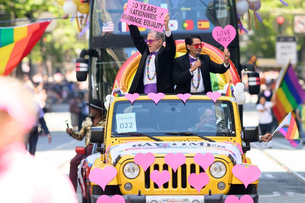 San Francisco Pride Parade Protest March 2025
